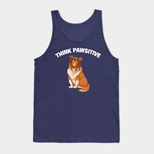 Think Pawsitive - Collie Tank Top